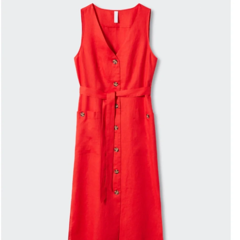 100% linen shirty dress - Picture 6 of 6